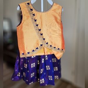 Baby Girl Indian Wedding Outfit